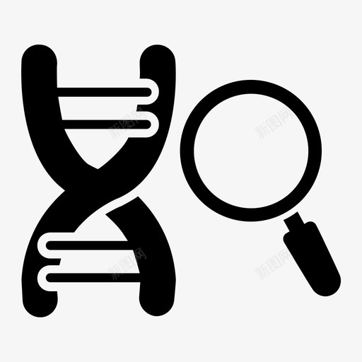 生物学研究dna遗传学svg_新图网 https://ixintu.com 生物学 研究 研究生 遗传学 放大镜 教育 设备