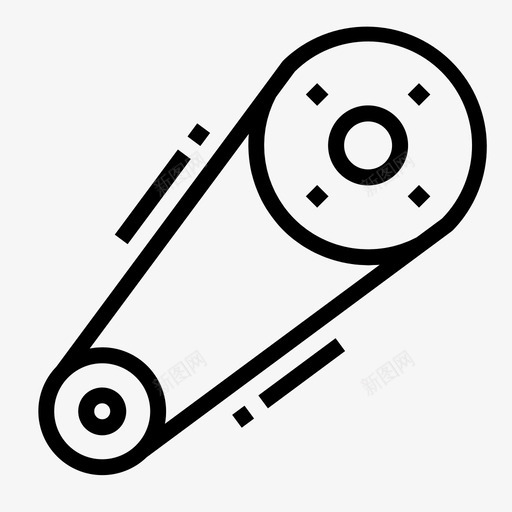 齿轮皮带汽车svg_新图网 https://ixintu.com 齿轮 皮带 汽车 发动机 蛇形 汽车服务