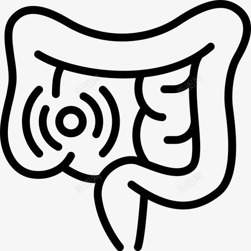 腹泻腹痛肠易激综合征svg_新图网 https://ixintu.com 腹泻 腹痛 肠易 综合征 肠胃 胃肠道 疾病 停止 病毒 概述