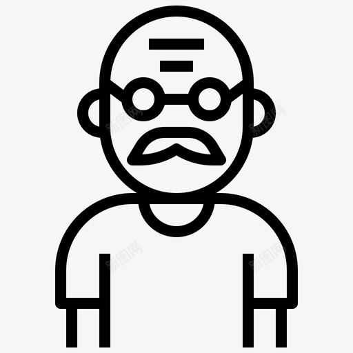 老人化身用户svg_新图网 https://ixintu.com 老人 化身 用户 世代
