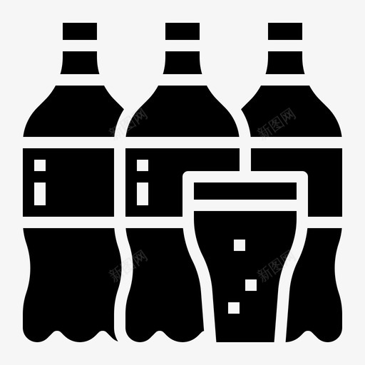 软饮料碳酸饮料苏打水svg_新图网 https://ixintu.com 饮料 碳酸 苏打水 固体