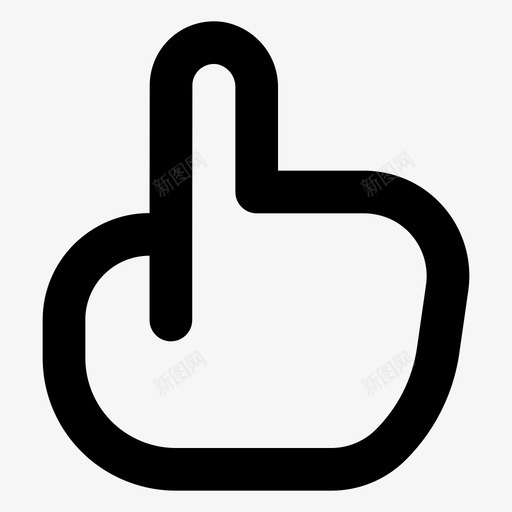 手摸手指手势svg_新图网 https://ixintu.com 手摸手 手指 手势 新的