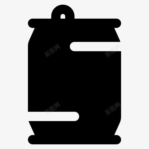 苏打水罐头可乐svg_新图网 https://ixintu.com 汽水 苏打水 罐头 可乐 食物