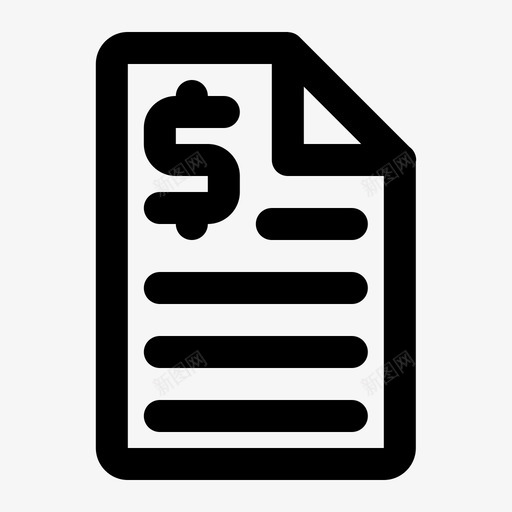 发票商业金融svg_新图网 https://ixintu.com 金融 科技 发票 商业 互联网 支付 概述