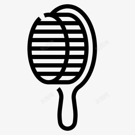 刷子和梳子刷子头发svg_新图网 https://ixintu.com 刷子 梳子 头发 男人 旅行 旅行包 包装 固体