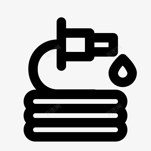 水管应急消防svg_新图网 https://ixintu.com 水管 应急 消防 水龙 安全 施工 设备