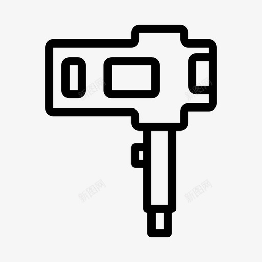 吹风机电器设备svg_新图网 https://ixintu.com 吹风机 家用 电器设备 厨房 家用电器 概述