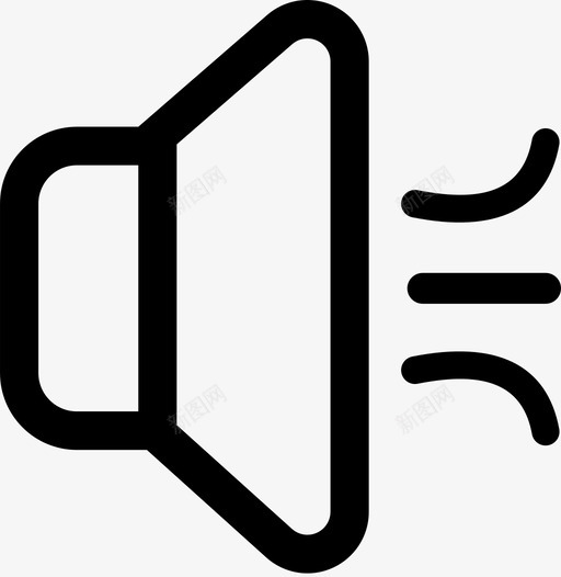 音量扬声器第一集svg_新图网 https://ixintu.com 音量 扬声器 第一 一集