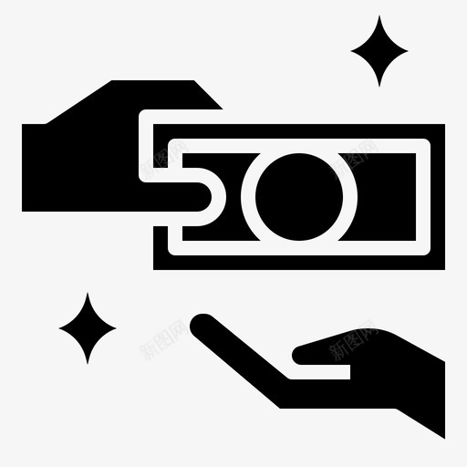给钱现金美元svg_新图网 https://ixintu.com 给钱 现金 美元 付款 贷款 雕文