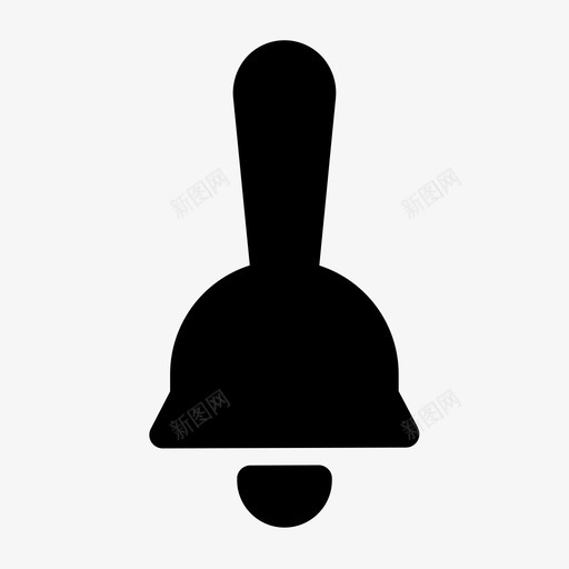 钟圣诞节装饰品svg_新图网 https://ixintu.com 装饰品 圣诞节 戒指