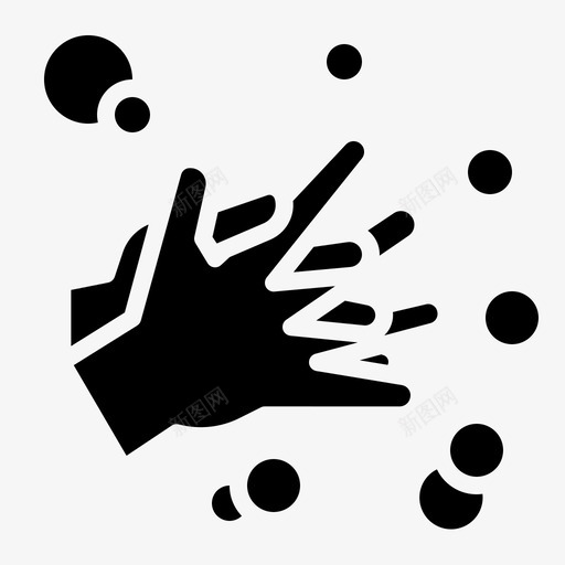 洗手清洁covid19svg_新图网 https://ixintu.com 洗手 清洁 预防