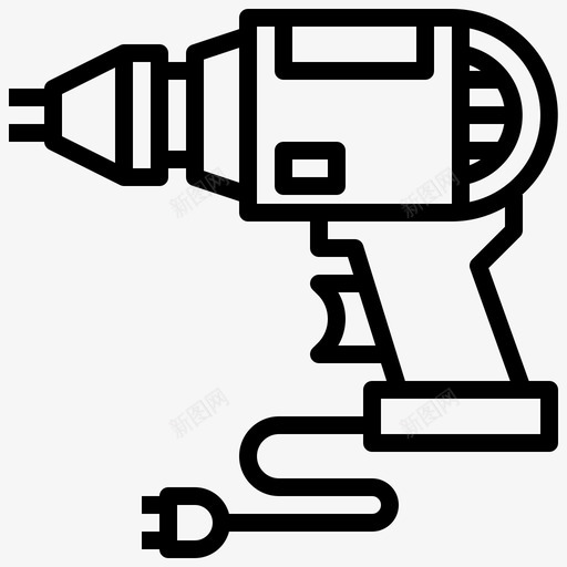 钻具钻床劳动节svg_新图网 https://ixintu.com 钻具 钻床 劳动节