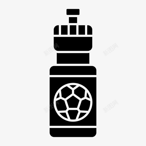 运动瓶饮料矿泉水svg_新图网 https://ixintu.com 运动 饮料 矿泉水 足球