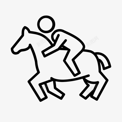 马术马跳svg_新图网 https://ixintu.com 马术 马跳骑 运动