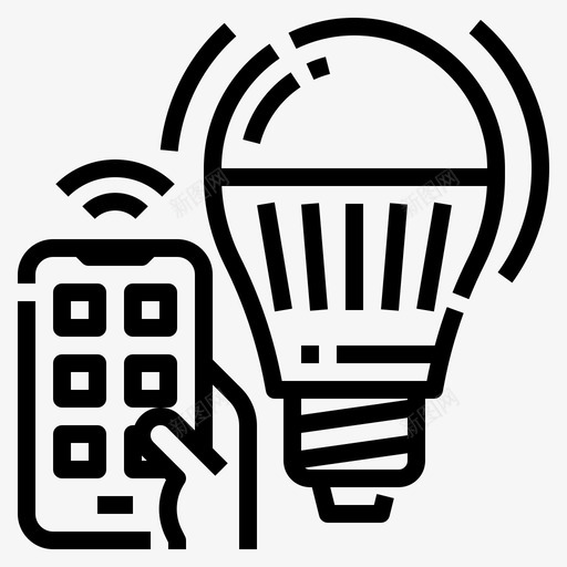 智能灯app物联网svg_新图网 https://ixintu.com 智能 联网 灯物 概述