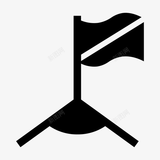 角球场地旗帜svg_新图网 https://ixintu.com 角球 场地 旗帜 足球 踢足球 图标 图示