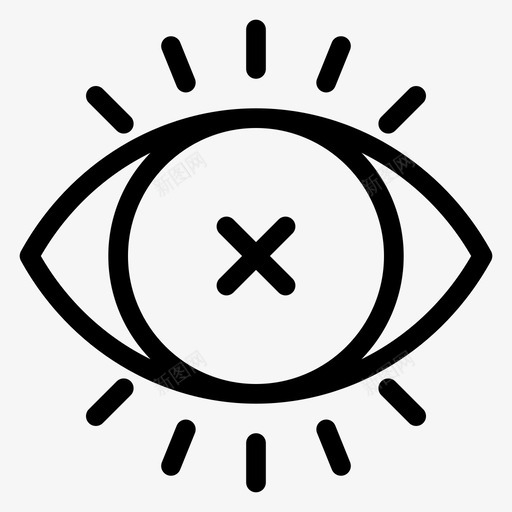 虹膜扫描失败眼睛gradak改造界面svg_新图网 https://ixintu.com 虹膜 扫描 失败 眼睛 改造 界面