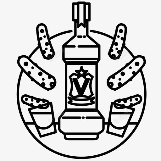 俄罗斯饮料泡菜svg_新图网 https://ixintu.com 俄罗斯 饮料 泡菜 苏联 伏特加