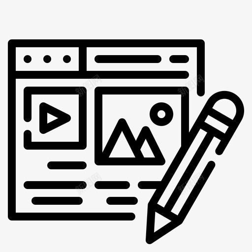 博客博主爱好svg_新图网 https://ixintu.com 博客 博主 爱好 网站 作家 自由 时间