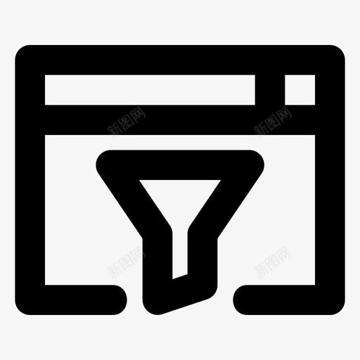 过滤器浏览器漏斗svg_新图网 https://ixintu.com 过滤器 浏览器 漏斗 排序 网站 网页 搜索引擎 优化 简单 大纲