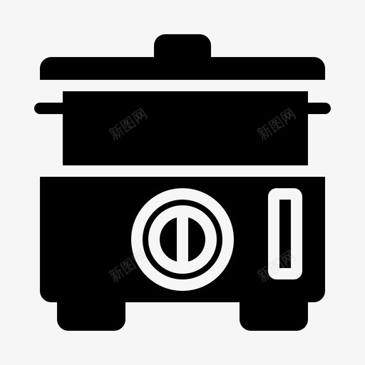 食品加热器电器设备svg_新图网 https://ixintu.com 食品 加热器 家用 电器设备 厨房 家用电器