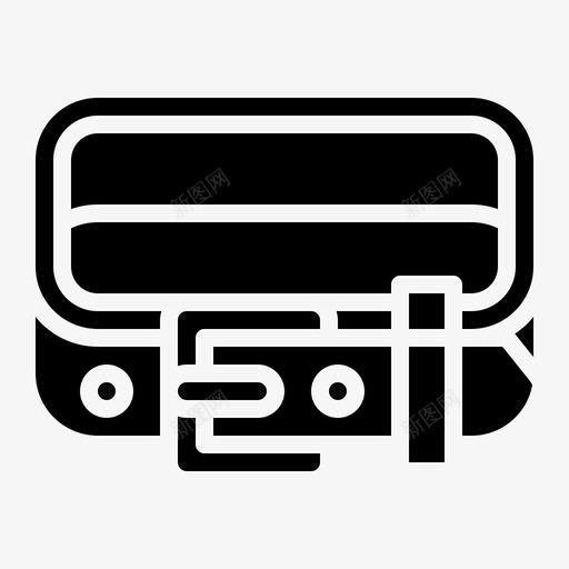 皮带时尚皮革svg_新图网 https://ixintu.com 皮带 时尚 皮革 男男 旅行包 固体