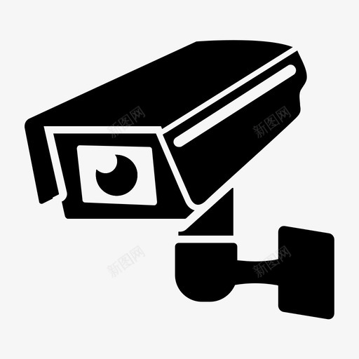 保安摄像头cc电视摄像头安全svg_新图网 https://ixintu.com 摄像头 保安 电视 安全 监控 酒店 酒店服 服务 套装
