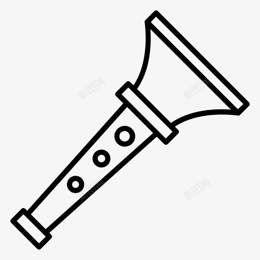 呜呜祖拉喇叭乐器svg_新图网 https://ixintu.com 呜呜 祖拉 喇叭 乐器 音乐 噪音 小号 足球 运动