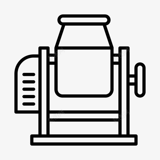 混凝土搅拌机水泥搅拌机机器svg_新图网 https://ixintu.com 搅拌机 混凝土 工具 工作 水泥 机器
