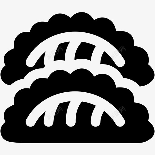 calzone食品意大利食品svg_新图网 https://ixintu.com 食品 意大利 小吃 固体