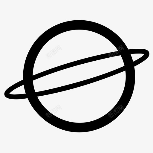 土星行星探索svg_新图网 https://ixintu.com 土星 行星 探索