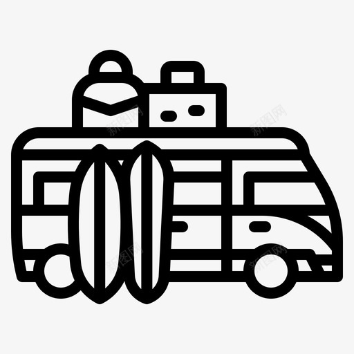 汽车阳光晴朗svg_新图网 https://ixintu.com 汽车 阳光 晴朗 交通 交通车 车辆 夏季 轮廓 风格