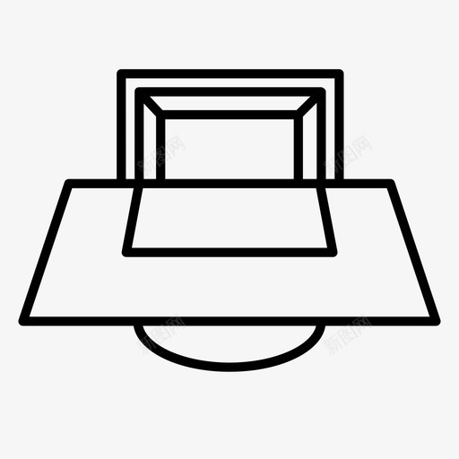 球门盒足球运动svg_新图网 https://ixintu.com 足球 球门 运动