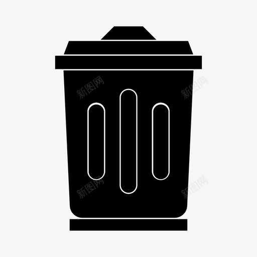 垃圾箱商业教育svg_新图网 https://ixintu.com 教育 垃圾箱 商业 垃圾 垃圾桶 雕文 第卷