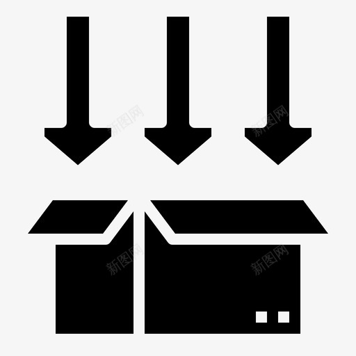 包装装载物流svg_新图网 https://ixintu.com 物流 加工 包装 装载 装载物