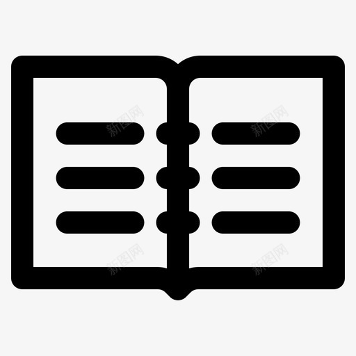 开题图书教育svg_新图网 https://ixintu.com 开题 图书 教育 图书馆 文学 学习 知识 大纲