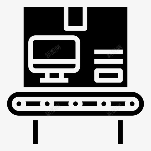 电脑盒子机械svg_新图网 https://ixintu.com 电脑 盒子 机械 技术 量产 雕文