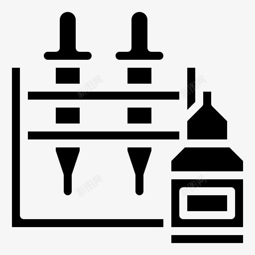 滴管剂量教育svg_新图网 https://ixintu.com 滴管 剂量 教育 健康 医疗 实验室 雕文