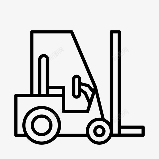 叉车起重包装svg_新图网 https://ixintu.com 车辆 叉车 起重 包装 储存