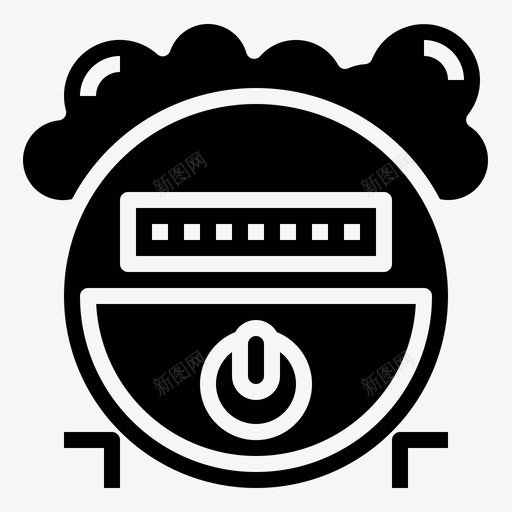吸尘器家庭自动化机器人svg_新图网 https://ixintu.com 吸尘器 机器人 家庭 自动化 智能家居 雕文