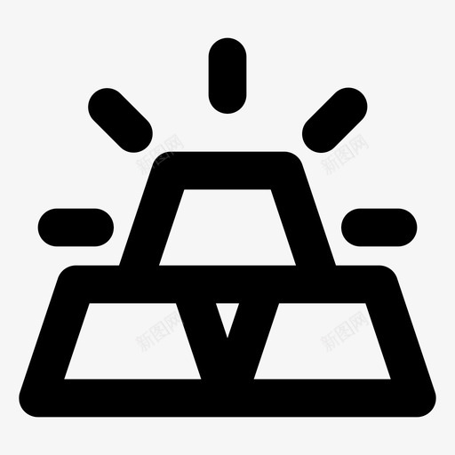 黄金通货膨胀投资svg_新图网 https://ixintu.com 黄金 通货膨胀 投资 闪亮 新能源