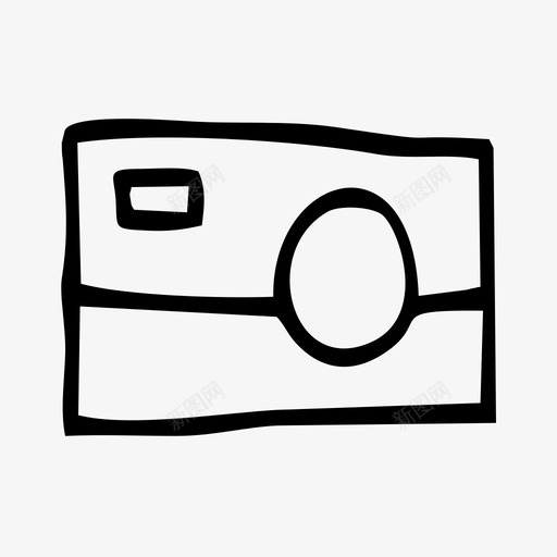 相机galery照片svg_新图网 https://ixintu.com 相机 照片 摄影图片 手绘 技术 技术图 图标