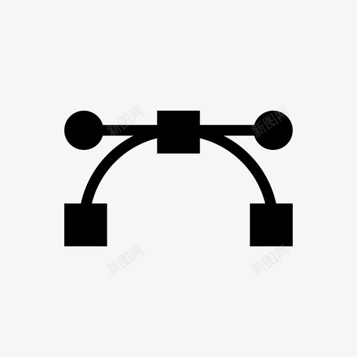 节点锚笔svg_新图网 https://ixintu.com 节点 锚笔点 工具 向量 计算机