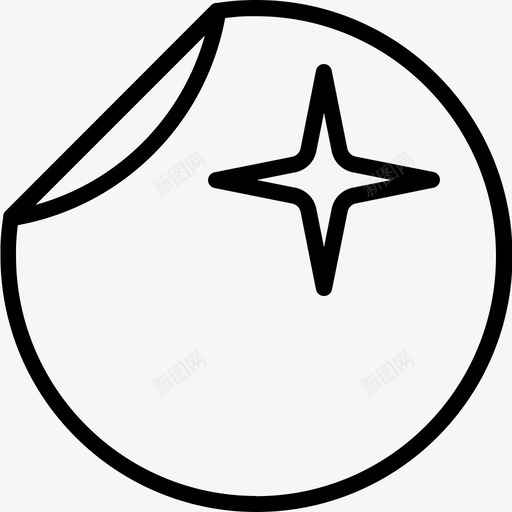 贴纸最新新svg_新图网 https://ixintu.com 贴纸 最新 新新 新奇 闪亮 复古 礼品 轮廓