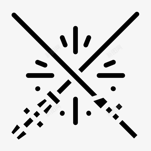 光剑太空剑svg_新图网 https://ixintu.com 太空 光剑 战争 武器 空战