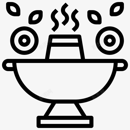 火锅亚洲美食svg_新图网 https://ixintu.com 火锅 亚洲 美食 营养 汤东方 东方 食物