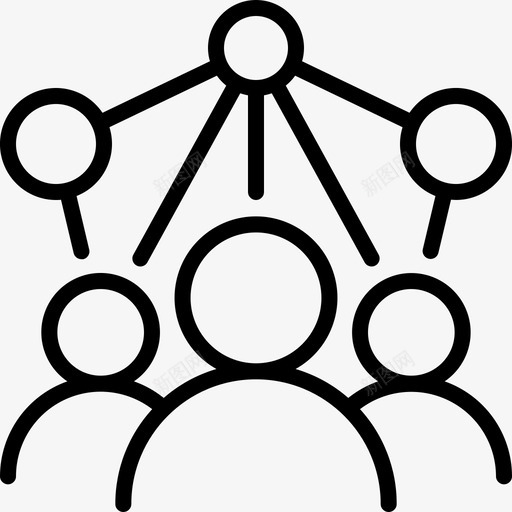 sns社交媒体社交网络服务svg_新图网 https://ixintu.com 社交 媒体 网络服务 团队 用户 计算机 技术 概述 部分