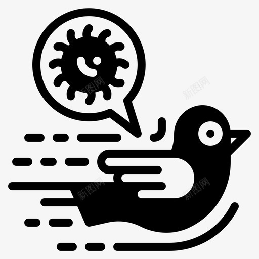 鸟类细菌诊断svg_新图网 https://ixintu.com 病毒 鸟类 细菌 诊断 研究 传播
