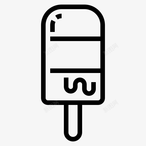 冰汽水水果橘子svg_新图网 https://ixintu.com 汽水 水果 橘子 冰棒 冰淇淋