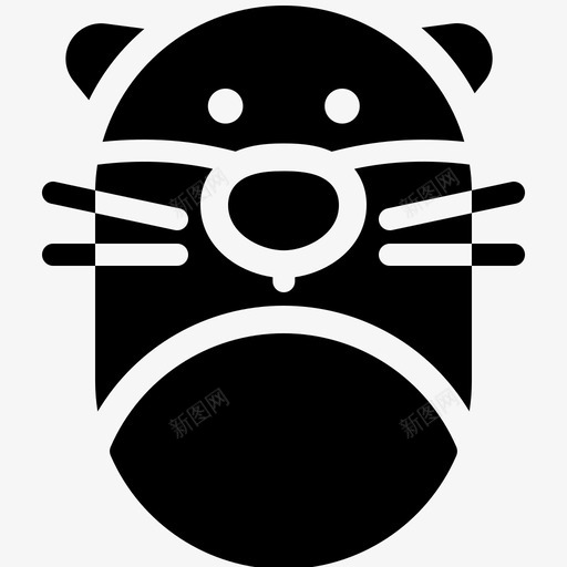仓鼠动物可爱svg_新图网 https://ixintu.com 动物 仓鼠 可爱 老鼠